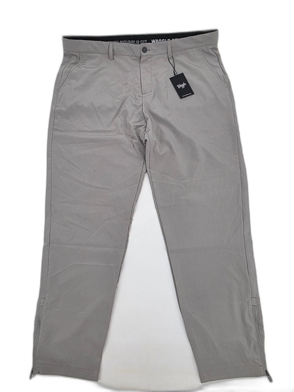 Waggle Men's Greenside Grey Jogger Size 40x30 NWT